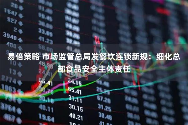 易倍策略 市场监管总局发餐饮连锁新规：细化总部食品安全主体责任