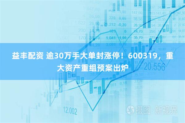 益丰配资 逾30万手大单封涨停！600319，重大资产重组预案出炉
